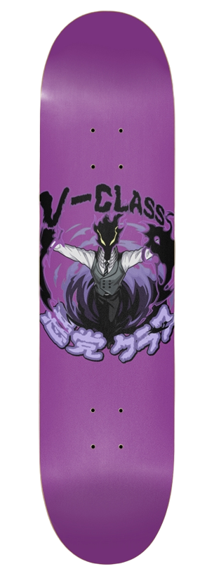 Villain-Classs X My hero academia "kurogiri" Skateboard