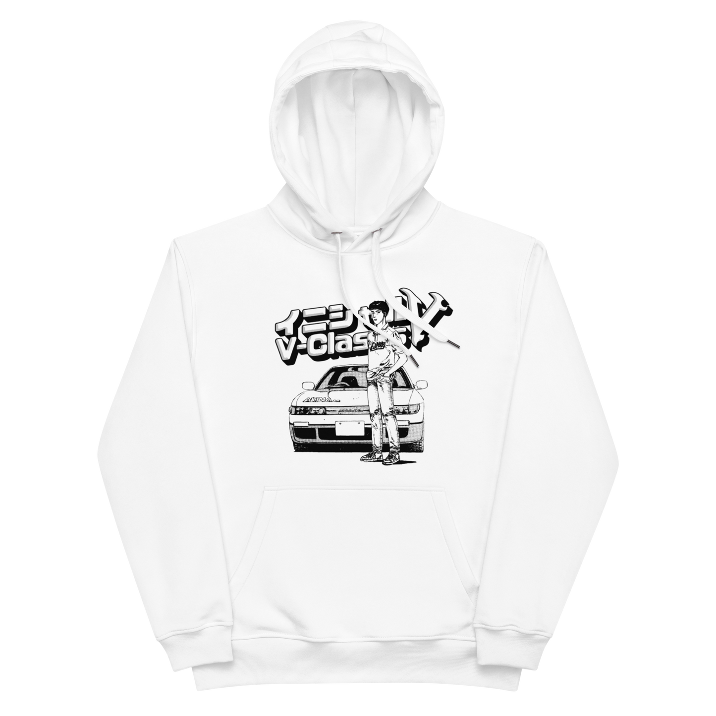 Villain - Classs X Initial - D (Initial - V) "Iketani Kōichirō S13" Hoodies